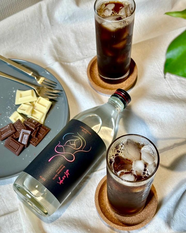 紅乙女Spirits セサミフレーバー×コーヒー割り