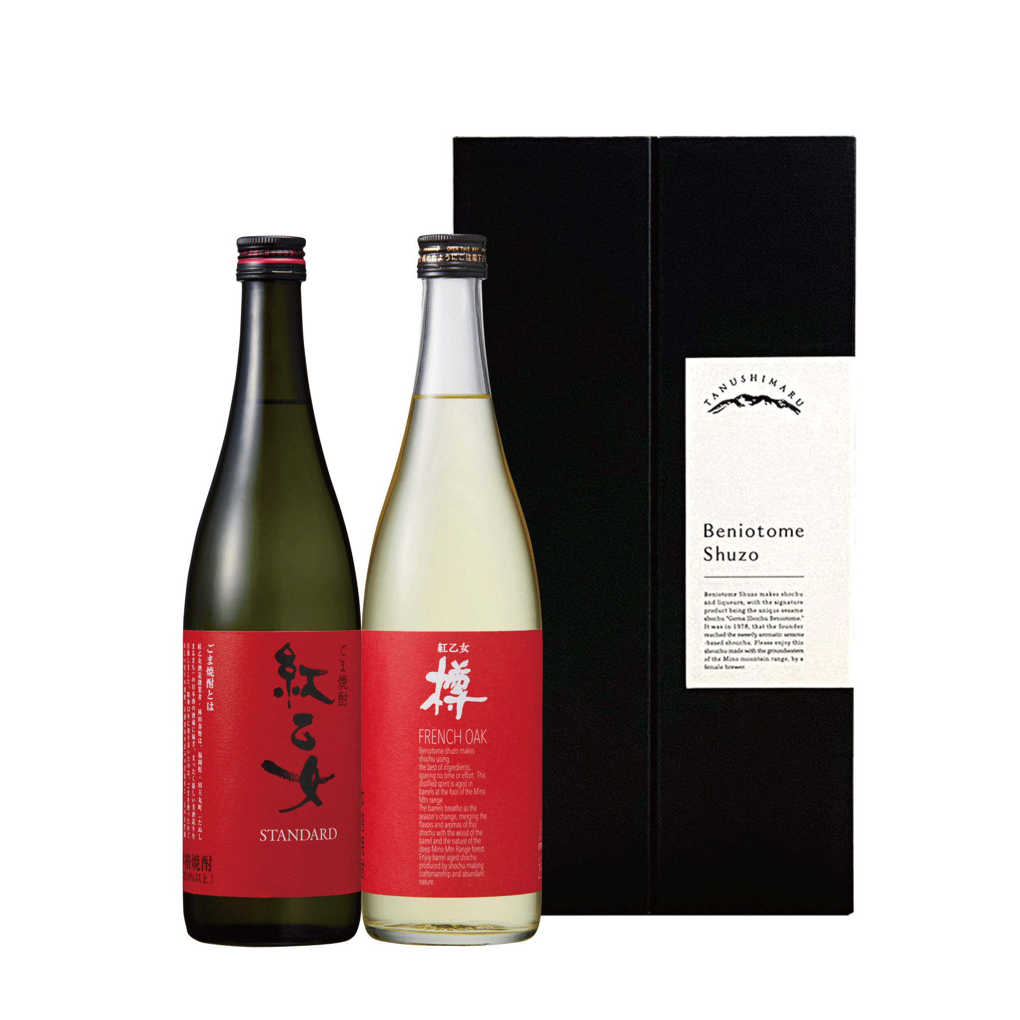 胡麻焼酎 紅乙女 長期貯蔵 25度 720ml 角瓶 1ケース 12本 ごま焼酎 紅