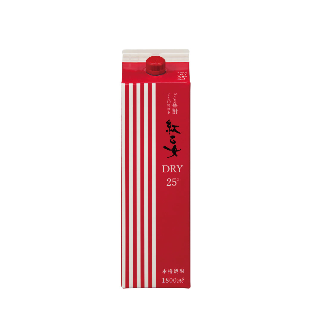 紅乙女 DRY 25°パック 1.8L