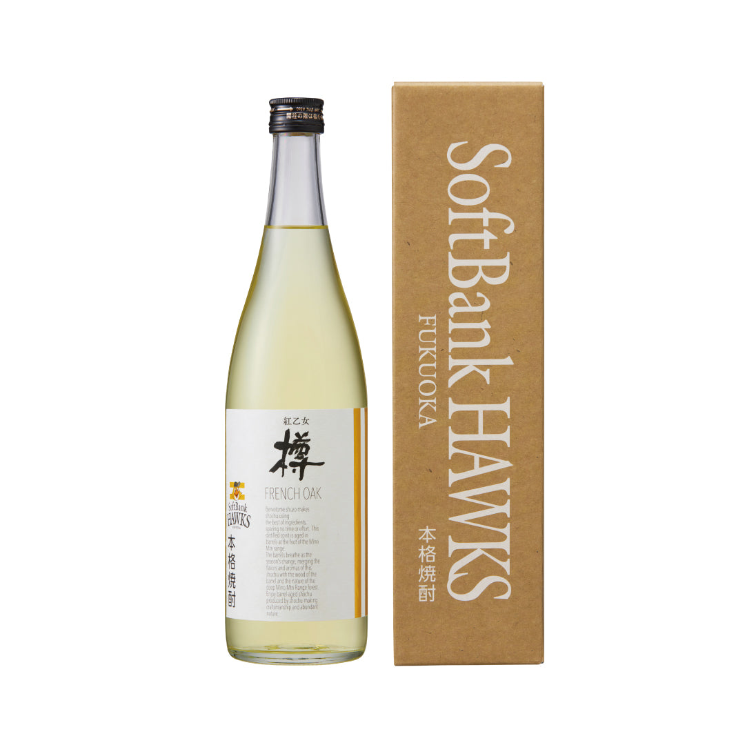 Beni Otome Barrel FRENCH OAK Hawks Label
